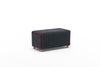 Pouf in tessuto Mabel Antracite (4)