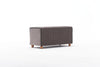 Pouf in tessuto Mabel Cappuccino (4)