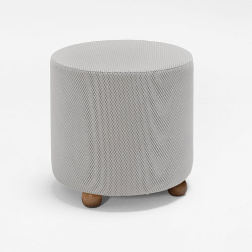 Pouf in tessuto Mario Crema