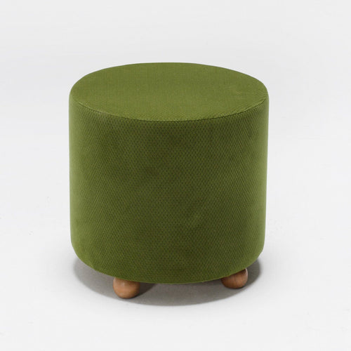 Pouf in tessuto Mario Verde