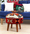 Pouf in tessuto Melik Patch I Multicolore (6)