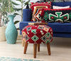 Pouf in tessuto Melik Patch II Multicolore (4)