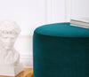 Pouf in tessuto Memfis Verde (3)