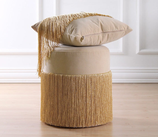 Pouf in tessuto Merkür Oro (6)