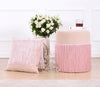 Pouf in tessuto Merkür Rosa (4)