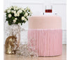Pouf in tessuto Merkür Rosa (5)