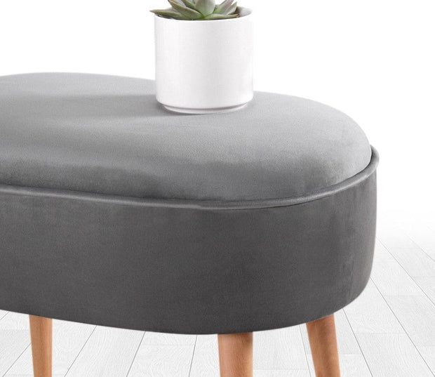 Pouf in tessuto Moile Grigio (3)