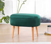 Pouf in tessuto Moile Verde (1)