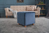 Pouf in tessuto Mona Blu (2)
