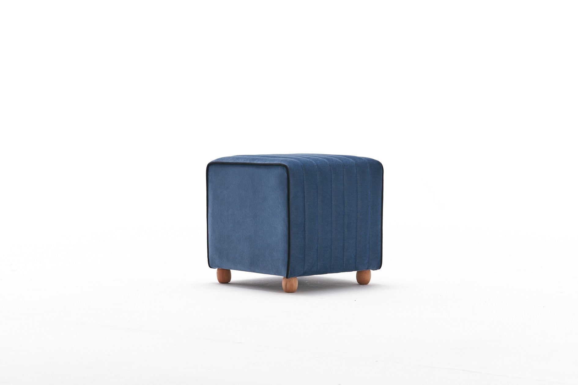Pouf in tessuto Mona Blu (5)