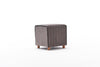 Pouf in tessuto Mona Grigio (5)