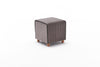 Pouf in tessuto Mona Grigio (6)