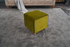 Pouf in tessuto Mona Verde