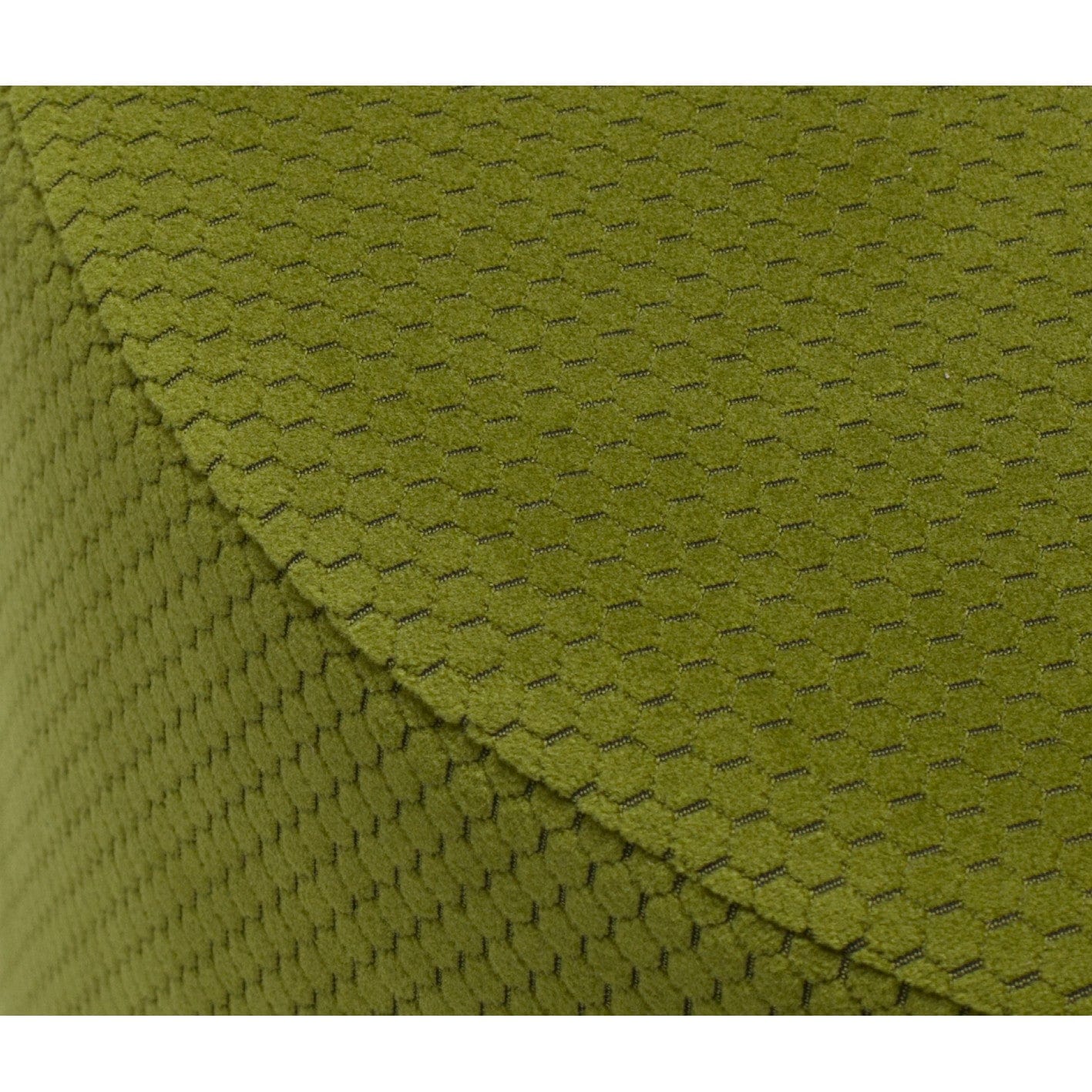Pouf in tessuto Moon Verde (2)