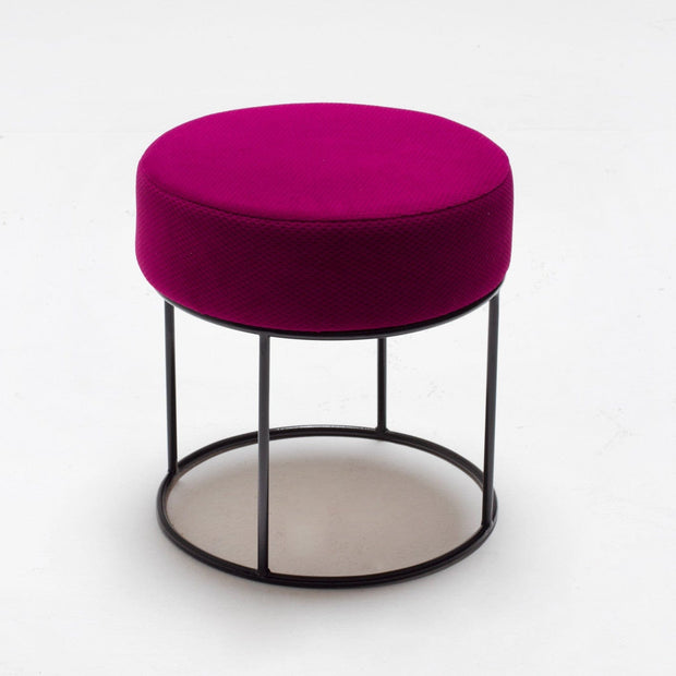 Pouf in tessuto Moon Violetto (1)