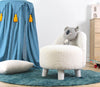 Pouf in tessuto Moouv Bianco (1)