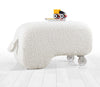 Pouf in tessuto Moouv Bianco