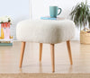 Pouf in tessuto Moouv Bianco (1)