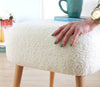Pouf in tessuto Moouv Bianco (4)