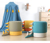 Pouf in tessuto Moouv Blu (3)