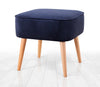 Pouf in tessuto Moouv Blu