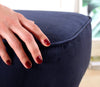 Pouf in tessuto Moouv Blu (3)