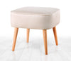 Pouf in tessuto Moouv Crema