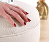 Pouf in tessuto Moouv Crema (4)