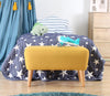 Pouf in tessuto Moouv Giallo (1)