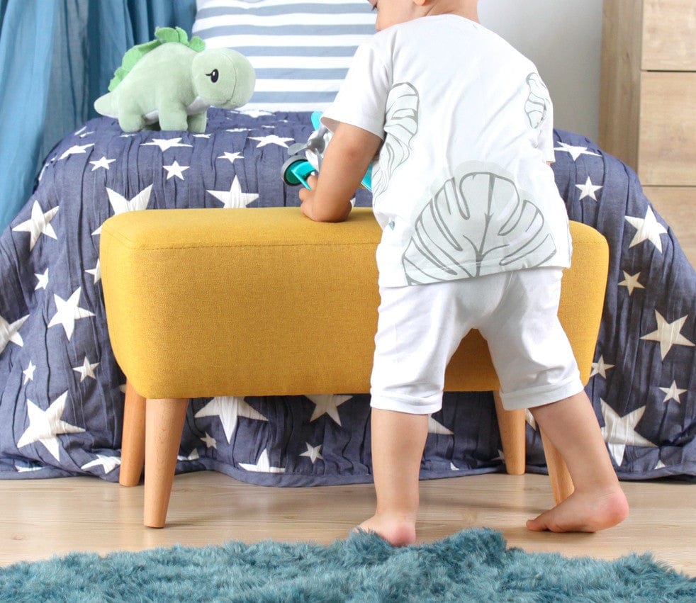Pouf in tessuto Moouv Giallo (3)