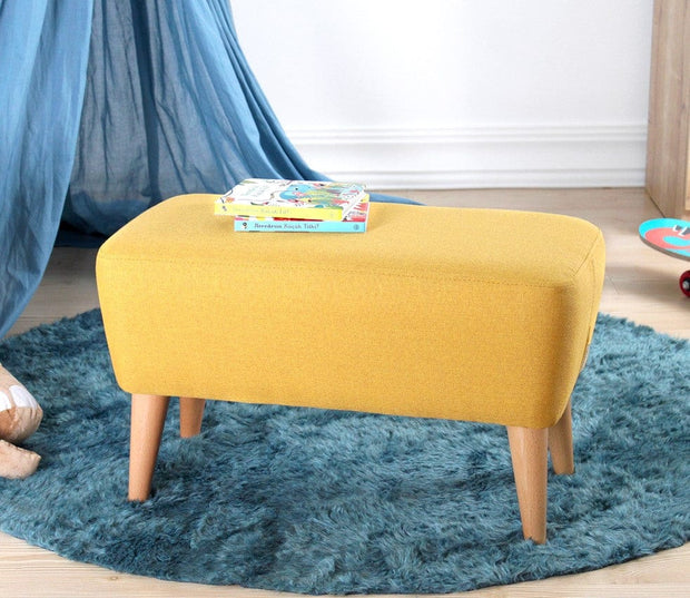 Pouf in tessuto Moouv Giallo (5)