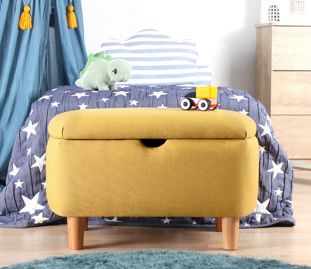 Pouf in tessuto Moouv Giallo (2)