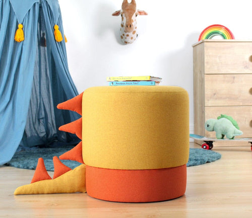 Pouf in tessuto Moouv Giallo (1)