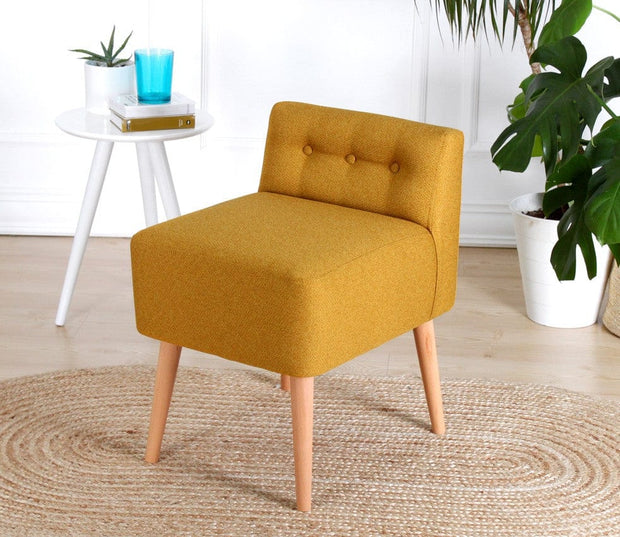 Pouf in tessuto Moouv Giallo (5)