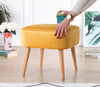 Pouf in tessuto Moouv Giallo (2)