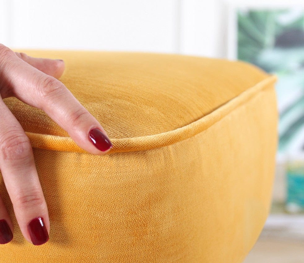 Pouf in tessuto Moouv Giallo (3)