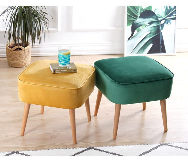 Pouf in tessuto Moouv Giallo (5)