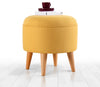 Pouf in tessuto Moouv Giallo