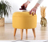 Pouf in tessuto Moouv Giallo (2)