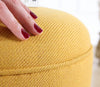 Pouf in tessuto Moouv Giallo (4)