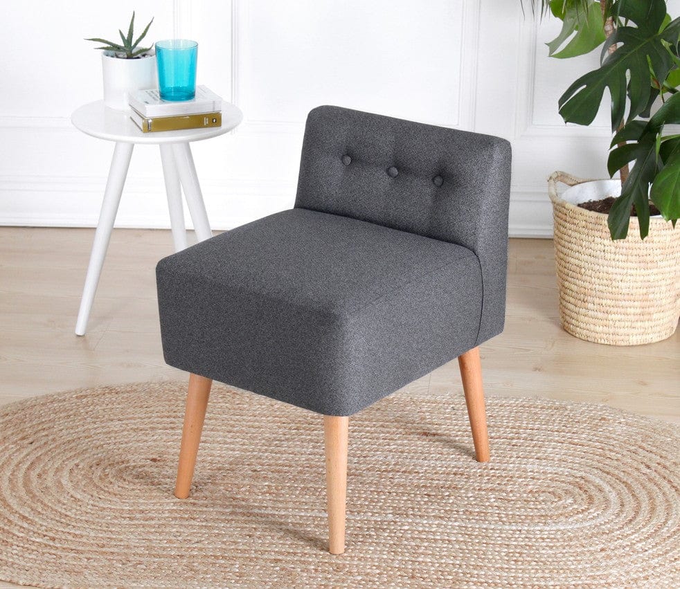 Pouf in tessuto Moouv Grigio (5)