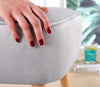 Pouf in tessuto Moouv Grigio (4)