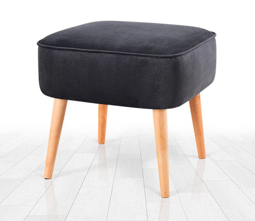 Pouf in tessuto Moouv Grigio