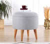 Pouf in tessuto Moouv Grigio (1)