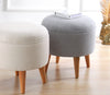 Pouf in tessuto Moouv Grigio (4)