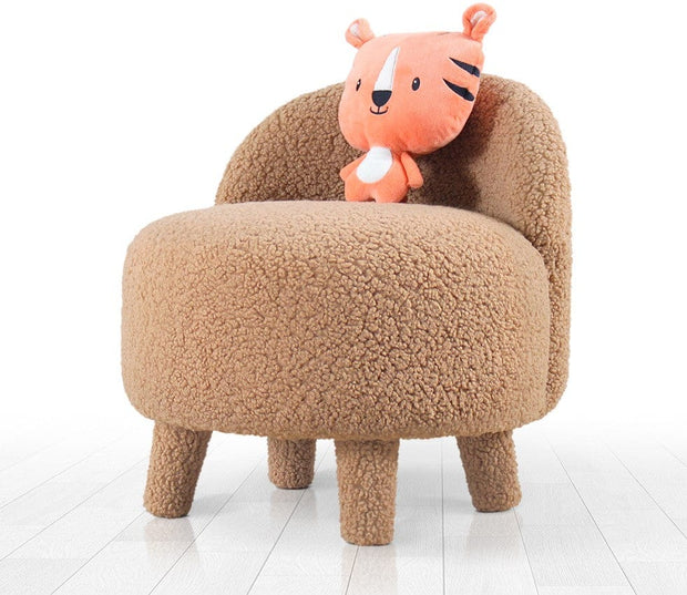 Pouf in tessuto Moouv Marrone