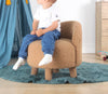 Pouf in tessuto Moouv Marrone (2)