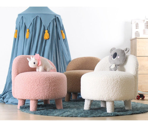 Pouf in tessuto Moouv Marrone (4)