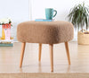 Pouf in tessuto Moouv Marrone (1)