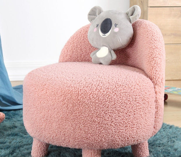 Pouf in tessuto Moouv Rosa (2)